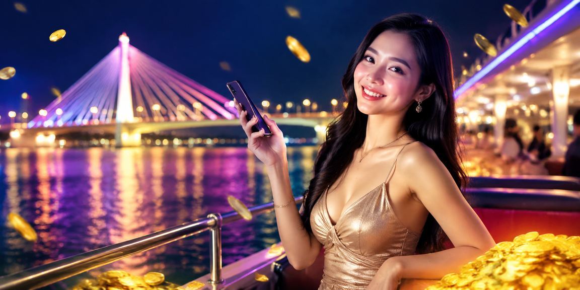 Không gian neon sôi động tại Cần Thơ với người chơi casino trên ứng dụng di động